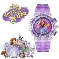 ราคา นาฬิกาเจ้าหญิง นาฬิกาข้อมือเด็กมีไฟหลายสีสายนิ่ม (21688209126)