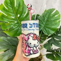 ราคา แก้วเก็บความเย็น แก้วลายการ์ตูน แก้วเยติ ลายน่ารัก พร้อมหลอด ขนาด20oz 600ml (22206558781)