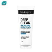 ราคา Neutrogena นูโทรจีนา ดีพ คลีน ไฮเดรตติ้ง โฟมมิ่ง คลีนเซอร์ 100 กรัม โฟมมิ่ง ล้างหน้า (22607089603)