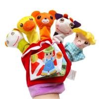 ราคา ตุ๊กตานิ้ว ถุงมือตุ๊กตานิ้ว ถุงมือตุ๊กตาเล่านิทาน ของเล่นเด็ก ของเล่นกับลูก เล่นสนุก เสริมจินตนาการ (16530133602)