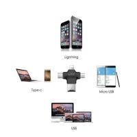 ราคา Card Reader Smart OTG 4 in 1 ใช้งานง่าย พกพาสะดวก ขนาดเล็ก (21129146464)