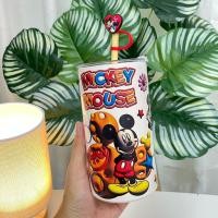 ราคา แก้วเก็บความเย็น แก้วลายการ์ตูน แก้วเยติ ลายน่ารัก พร้อมหลอด ขนาด20oz 600ml (22206558783)
