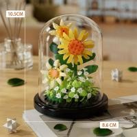 ราคา ดอกไม้ เลโก้ ตัวต่อดอกไม้ DIY ของเล่น ของขวัญวันเกิด ขนาดเล็ก ตัวต่อเลโก้ เลโก้ดอกไม้ (22126914895)