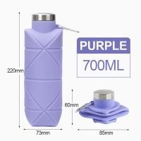 ราคา ขวดน้ำพับได้น้ำหนักเบา ความจุ 700ml ถ้วยน้ำซิลิโคนแบบพกพา พกพาสะดวก หิ้วง่าย เที่ยวสะดวก Origami Bottle Foldable water bottle (22396998586)