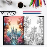 ราคา สมุดระบายสี สมุดระบายสีผู้ใหญ่16หน้า32 ภาพ Colouring Book สมุดระบายสีผู้ใหญ่และเด็ก สมุดระบายสีสำหรับผู้ใหญ่ สมุดระบายสีภาพ ผู้ใหญ่ สมุดระบายสีภาพ ศิลปะบำบัด ระบายสีบำบัด สมุดระบายสีสมาธิ หนังสือระบาย