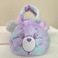 ราคา กระเป๋าถือเด็ก Carebears กระเป๋าถือ กระเป๋าใส่เหรียญ พิมพ์ลายการ์ตูนหมี สีรุ้ง ความจุขนาดใหญ่ สไตล์เกาหลี แบบพกพา เดินทาง (22666790646)