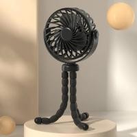 ราคา HIPHI พัดลมรถเข็นเด็กสมาร์ทพัดลมปลาหมึกยักษ์พกพา 5200mAh ขาตั้งกล้องตั้งโต๊ะแบบปรับได้ไร้สายพัดลมรถบรรทุกแบบชาร์จไฟได้พัดลมรถเข็นเด็ก (21624082950)