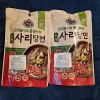 ราคา วุ้นเส้นเกาหลี CJ brand premium dangmyun japchae จับแช ทังมยอน 80g original 국산당면 (17225952629)