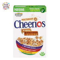 ราคา Nestle Cheerios Multigrain Cereal 390g เนสท์เล่ เชียร์ริออส ซีเรียลธัญพืช 390กรัม (8846756051)