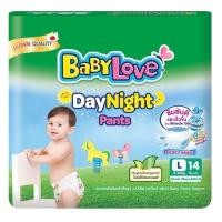 ราคา TTS ส่งฟรี กางเกงผ้าอ้อมเด็กสำเร็จรูป Baby love Day Night Pants แพมเพิสเด็ก เบบี้เลิฟ เดย์ไนท์ แพ้นส์ ซึมซับยาวนาน 9ชม ระบายอากาศดี (22507376200)