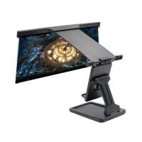 ราคา New จอขยาย L20 จอ2in1 จอขยายสำหรับ โทรศัพท์มือถือ แว่นขยายจอโทรศัพท์ HD วางมือถือได้ สีดำ (13290769783)
