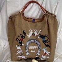 ราคา กระเป๋าถือผ้าไนไลอน ปักลายการ์ตูนสไตล์ญี่ปุ่น กระเป๋าช้อปปิ้ง พร้อมส่งจากไทย (22119700940)