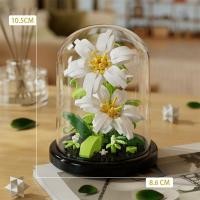 ราคา ดอกไม้ เลโก้ ตัวต่อดอกไม้ DIY ของเล่น ของขวัญวันเกิด ขนาดเล็ก ตัวต่อเลโก้ เลโก้ดอกไม้ (22126914905)