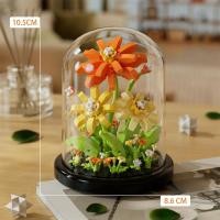ราคา ดอกไม้ เลโก้ ตัวต่อดอกไม้ DIY ของเล่น ของขวัญวันเกิด ขนาดเล็ก ตัวต่อเลโก้ เลโก้ดอกไม้ (22126914902)