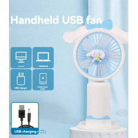 ราคา พร้อมส่ง พัดลมมือถือ พกพา ลายการ์ตูน Sanrio T206 ชาร์จ USB Mini fan พัดลม ตั้งโต๊ะได้ (22544453461)