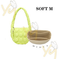 ราคา กระเป๋าบุด้านใกระเป๋าสอดสำหรับ Carlyn Cozy Soft M L ที่จัดระเบียบกระเป๋าเครื่องแต่งหน้ากระเป๋าถือจัดระเบียบกระเป๋ามีผ้าซับในที่ใส่เครื่องสำอาง (19982446135)