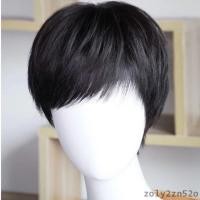 ราคา วิกผมชาย สไตล์เกาหลี หล่อเต็มหมวก วิกผู้ชาย ผมสั้นธรรมชาติและไร้รอยต่อ หมวก (21523310815)