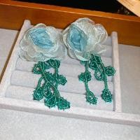 ราคา ต่างหูระย้า ผญ ต่างหูแฟชั่น2024 (21721922822)