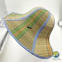 ราคา Makayo หมวกสานปีกกว้าง พับเก็บได้ ขนาดใหญ่ พับเก็บเป็นพัดคลายร้อนได้ หมวกกันแดด Straw hat (22519347758)