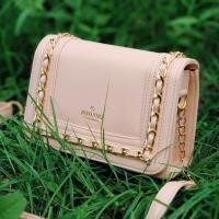 ราคา มีของพร้อมส่ง กระเป๋าแฟชั่น หน้าโซ่ Pawanno ขนาด 8 นิ้ว ภาพถ่ายจากสินค้าจริง (21163089222)