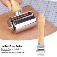 ราคา หนังกดขอบ Roller DIY หนังหัตถกรรมไม้ Handle Edge Rolling เครื่องมือ Silver (21272936538)