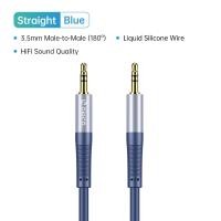 ราคา สาย Aux ไนลอนถัก3 5มม ORICO 3 3ft 1Mเสียง Hi Fi อะแดปเตอร์อินพุตเสียงตัวผู้ไปยังตัวผู้สายเอยูเอ็กซ์สำหรับหูฟังรถยนต์สเตอริโอในบ้านลำโพง iPhone iPadIPodEcho และอื่นๆ สีดำ (18911803494)