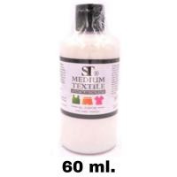 ราคา ST Textile Medium Refined Linseed Oil Drawing Fixative สื่อผสมสีเพ้นท์ผ้า น้ำมันลินซีด น้ำยาเคลือบเงา ขนาด 60ml 250ml (21105841638)