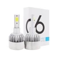 ราคา 2ชิ้นไฟหน้า C6 H4 LED 6500K Cree Hi ต่ำชุด สีขาว C6 H4 H7 H11 7600LM 36W LED ไฟหน้ารถ Hi Lo หลอดไฟไฟหน้ารถมอเตอร์ไซค์แบบ Led ไฟหน้าอัตโนมัติ (21872853021)