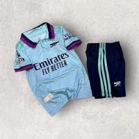 ราคา ชุดกีฬาเด็กอาเซนอล2024 เสื้อพร้อมกางเกง ผ้านิ่มลื่นใส่สบาย (22419414490)