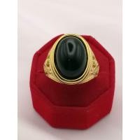 ราคา แหวนพลอยสแตนเลสยิงเลเซอร์ข้างครุฑ มีพลอยให้เลือก 4 สี (21130508141)