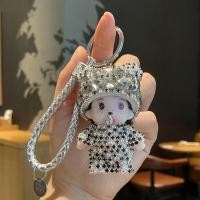 ราคา พวงกุญแจตุ๊กตามอนชิฉีฝังเพชรไอเดียสร้างสรรค์สำหรับผู้หญิงตุ๊กตายัดนุ่นน่ารักสไตล์เกาหลีพวงกุญแจรถยนต์ของขวัญสำหรับห้อย (21227223084)
