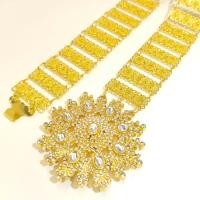 ราคา vintage jewelry เครื่องประดับไทย ชุดไทย เข็มขัดสุภาพสตรี เข็มขัด เข็มขัดสีทอง เข็มขัดทอง เข็มขัดโรสโกลด์ (9171979808)