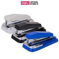 ราคา เครื่องเย็บกระดาษหมุนได้ 360 องศา Deli เครื่องเย็บกระดาษ แม็กซ์ แม็คเย็บกระดาษ 25 แผ่น มีฐานรองกันลื่น อุปกรณ์สำนักงาน (22485550289)