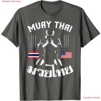 ราคา Thailand Flag Sport T Shirt Thai American Muay Boxing Mens Womens T shirts 02 (21954681054)