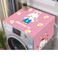 ราคา ผ้าคลุมตู้เย็น ผ้าคลุมเครื่องซักผ้า ผ้าครอบฝุ่นกันน้ำ ผ้าครุมตู้เย็น ผ้าคุมสำหรับตู้เย็น ผ้าพลาสติกปูตู้เย็น ผ้าปูตู้เย็น ผ้าปูหลังตู้เย็น ผ้ารองตู้เย็น น่ารัก Fridge Refrigerator Cover (22117335504)