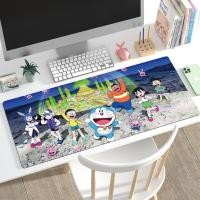 ราคา แผ่นรองเมาส์ Doraemon การ์ตูนน่ารักแผ่นรองเมาส์ขนาดใหญ่มูลค่าสูงกันลื่นขอบล็อคหนา 80 30cm (22306595094)