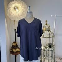 ราคา เสื้อยืดเรย่อนไซส์ใหญ่ BigSize อก 44 ใส่พอดีตัว อก45 48 รัดรูป นุ่มเด้งใส่สบาย คอวี มีเก็บเงินปลายทาง KIT033 (22235517758)