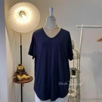 ราคา เสื้อยืดเรย่อนไซส์ใหญ่ BigSize อก 44 ใส่พอดีตัว อก45 48 รัดรูป นุ่มเด้งใส่สบาย คอวี มีเก็บเงินปลายทาง KIT033 (22624198726)