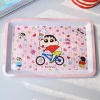 ราคา ถาด เครยอนชินจัง ถาด เหลี่ยม ถาด เมลามีน Crayon Shin chan Kuromi จานลายการ์ตูนน่ารักๆ 11นิ้ว จานเมลามีน ก้นลึก ใส่ขนม ผลไม้ ของว่าง (22560176909)