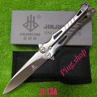 ราคา มีด มีดควง มีดบาลีซอง มีดพก มีดควง JINJUNLANG รุ่น JL 13A ใบเลสสวยๆ พร้อมมีที่เหน็บและซองผ้าไนลอน สินค้าคุณภาพเน้นใช้งาน น่าสะสม พกพาเดินป่า 21cm (20484756102)