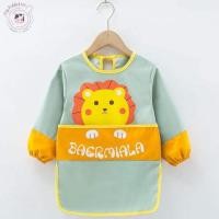 ราคา เสื้อกันเปื้อนทำกิจกรรมศิลปะ เสื้อกันเปื้อนเด็กอนุบาล เสื้อกันน้ำเด็ก ผ้ากันเปื้อนเด็ก รุ่นเด็กโต (16424782766)
