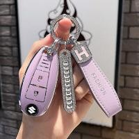 ราคา Suzuki รถ 2 3ปุ ่ มสําหรับ SUZUKI SWIFT Ciaz Celerio Ertiga TPU พวงกุญแจ keychain (22372789969)