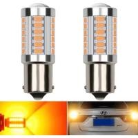 ราคา ไฟเลี้ยวสีส้ม ขั้วเขี้ยวLED 33เม็ด ไฟเลี้ยวซิ่ง กระพริบเร็ว 1คู่ สินค้าพร้อมส่งจากไทย (826326495)