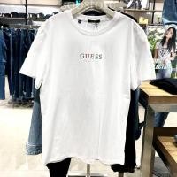 ราคา Guess เสื้อยืดแขนสั้น ผ้าฝ้าย พิมพ์ลายโลโก้นูน แต่งกลิตเตอร์ ไล่โทนสี สําหรับผู้ชาย และผู้หญิง มี 4 สี (21921575303)