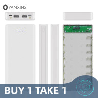ราคา YANXING 8x18650 DUAL USB Flashlight Battery Charger BOX Power Bank Holder DIY SHELL Case (22439452147)