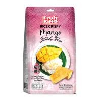 ราคา VACUUM FREEZE DRIED NAMDOKMAI MANGO STICKY RICE FRUIT KING BRAND ข้าวเหนียวมะม่วงอบกรอบ ตราฟรุ๊ตคิง (22067981972)