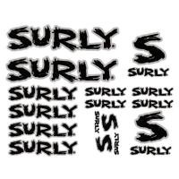 ราคา SURLY ชุดสติ๊กเกอร์ไวนิลเคลือบคุณภาพสูงสำหรับจักรยาน (11166241244)