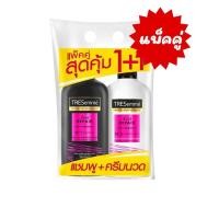ราคา แพ็คคู่ Tresemme เทรซาเม่ แชมพู ครีมนวด370 มล ยาสระผม แข็งแรง เรียบลื่น ลดผมชี้ฟู 2PCS (22238733364)