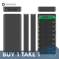 ราคา YANXING 8x18650 DUAL USB Flashlight Battery Charger BOX Power Bank Holder DIY SHELL Case (22439452145)