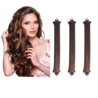 ราคา Heatless Hair Curler Sleep Curly Hair Stick Flexi Rods With Hook Sleep Curling Iron No Heat Curlers Overnight Heatless Curls (22119779364)